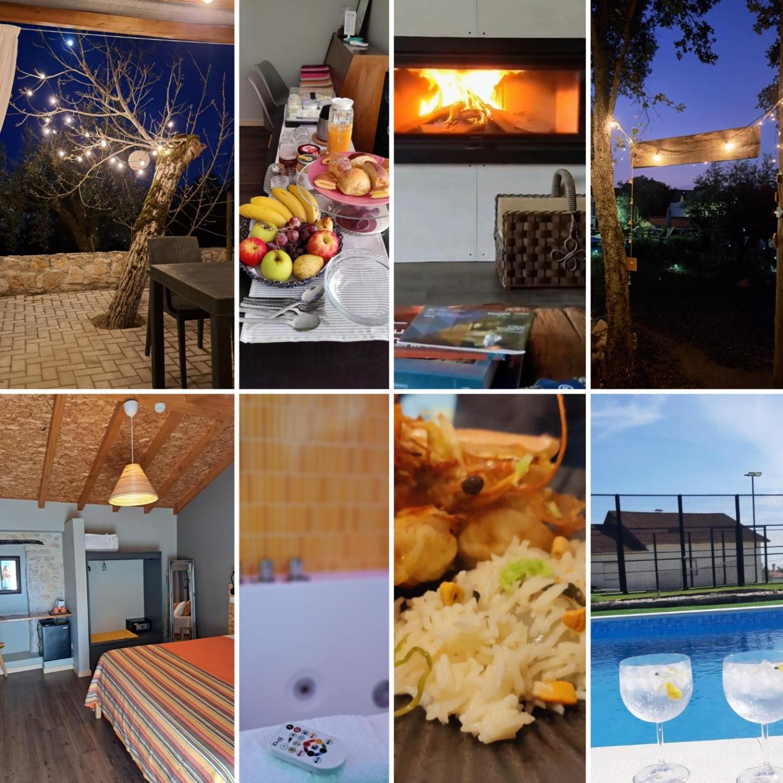 Poco E Meio - Padel & Pool Santiago da Guarda 外观 照片